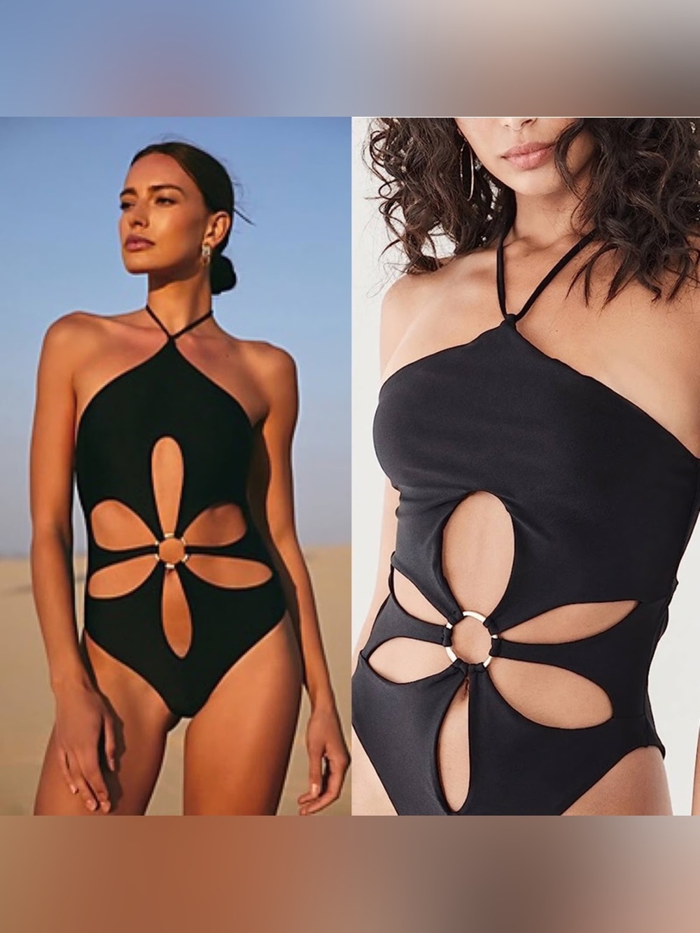 CULT GAIA
Aster Cutout One-Piece Swimsuit
